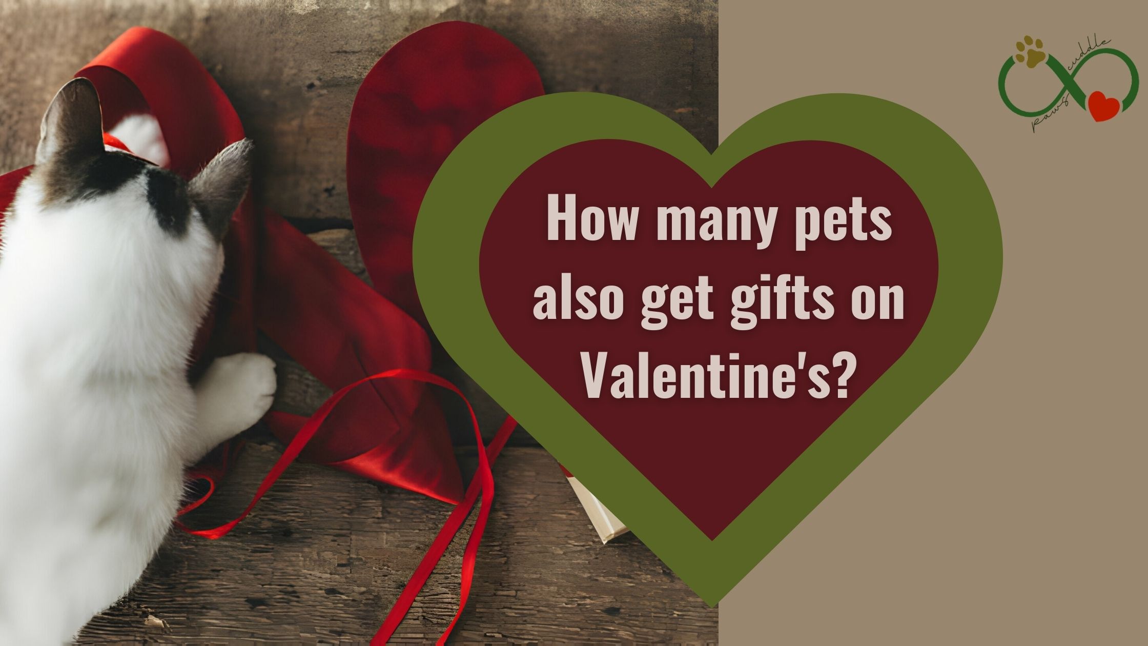 How many pets also get gifts on Valentine's?